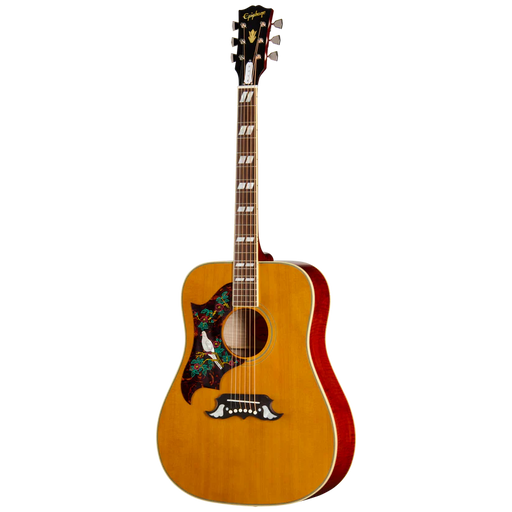 Epiphone 1963 Dove Reissue Left-Handed Acoustic-Electric Guitar - Natural