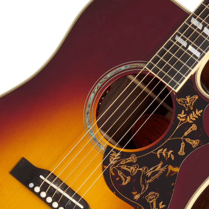 Epiphone Hummingbird Deluxe EC Acoustic-Electric Guitar - Autumn Burst