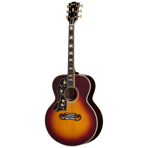 Epiphone Pre-War SJ-200 Rosewood Reissue Left-Handed Acoustic-Electric Guitar - Vintage Sunburst