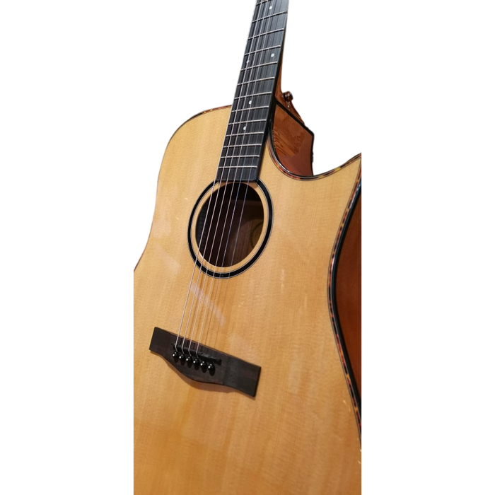 SQOE ED33 Dreadnaught Acoustic Guitar (ED-33)