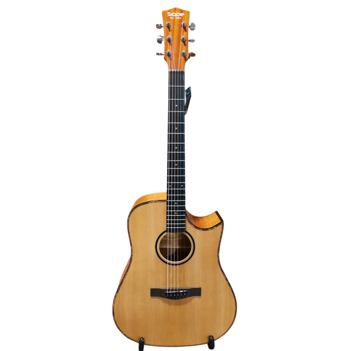 SQOE ED33 Dreadnaught Acoustic Guitar (ED-33)