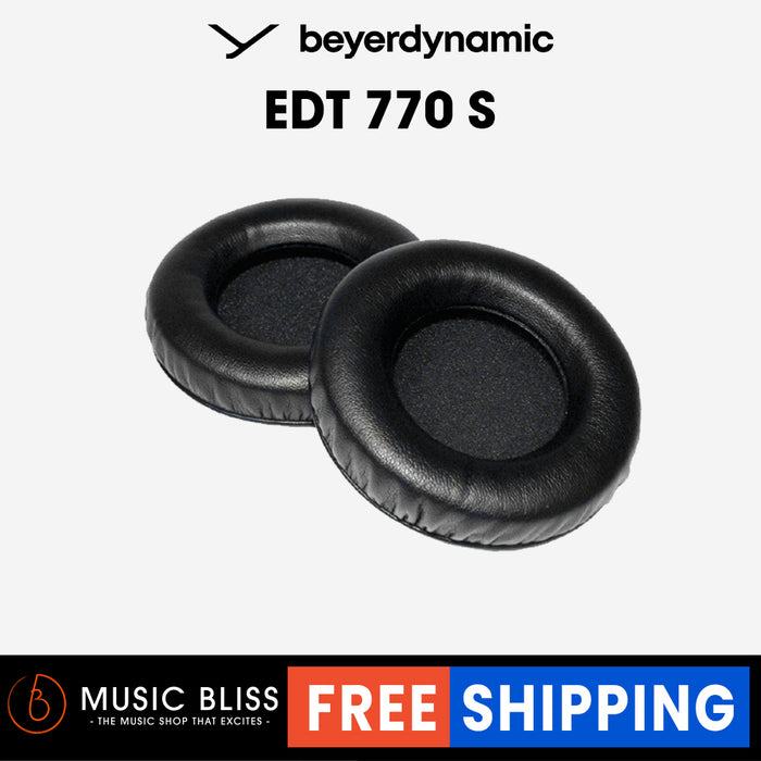 Beyerdynamic EDT 770 S Ear Pad Set, Soft Skin - Black - Music Bliss Malaysia