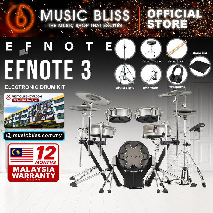 Efnote 3 Style-A Electronic Drum Set