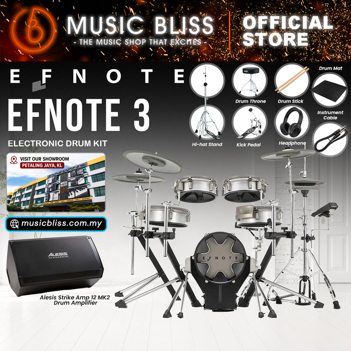 Efnote 3 Style-A Electronic Drum Set