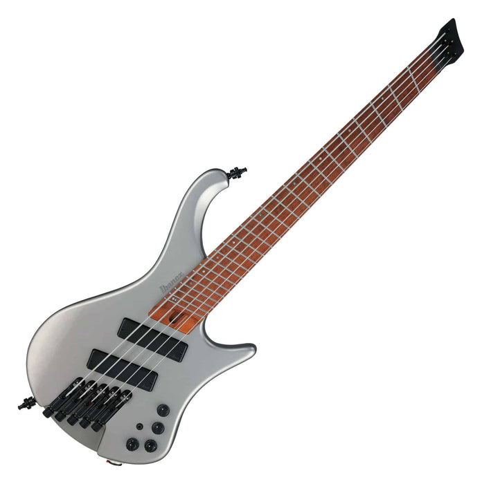 Ibanez Bass Workshop EHB1005SMS Bass Guitar - Metallic Gray Matte - Music Bliss Malaysia