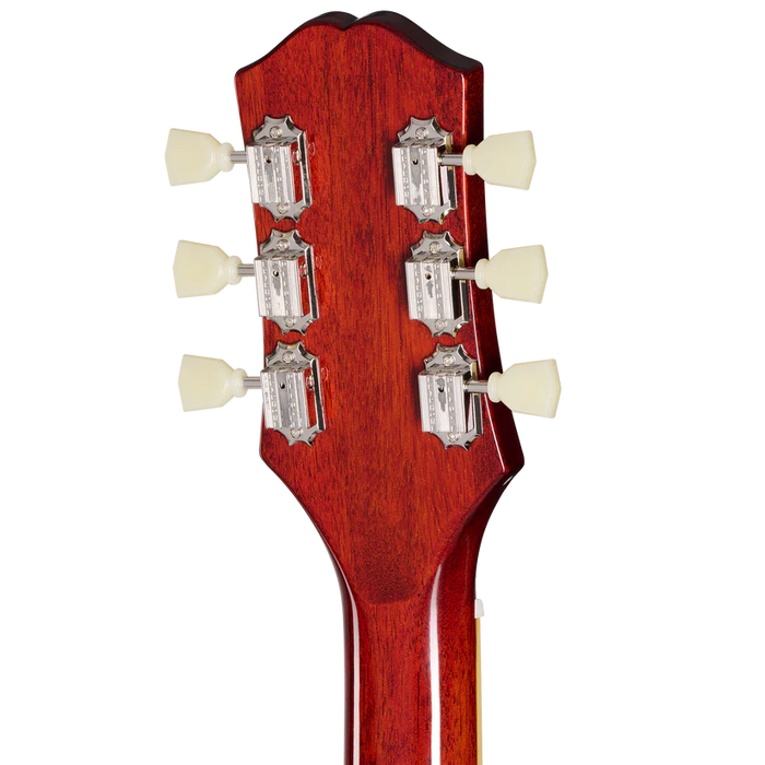 Epiphone Les Paul Standard 50s Figured Left-handed Electric Guitar - Washed Cherry Sunburst