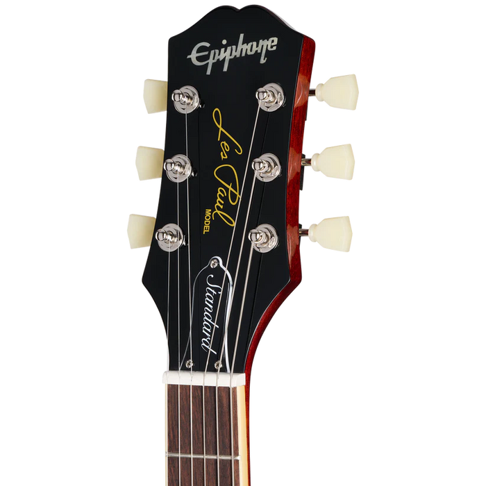 Epiphone Les Paul Standard 50s Figured Left-handed Electric Guitar - Washed Cherry Sunburst
