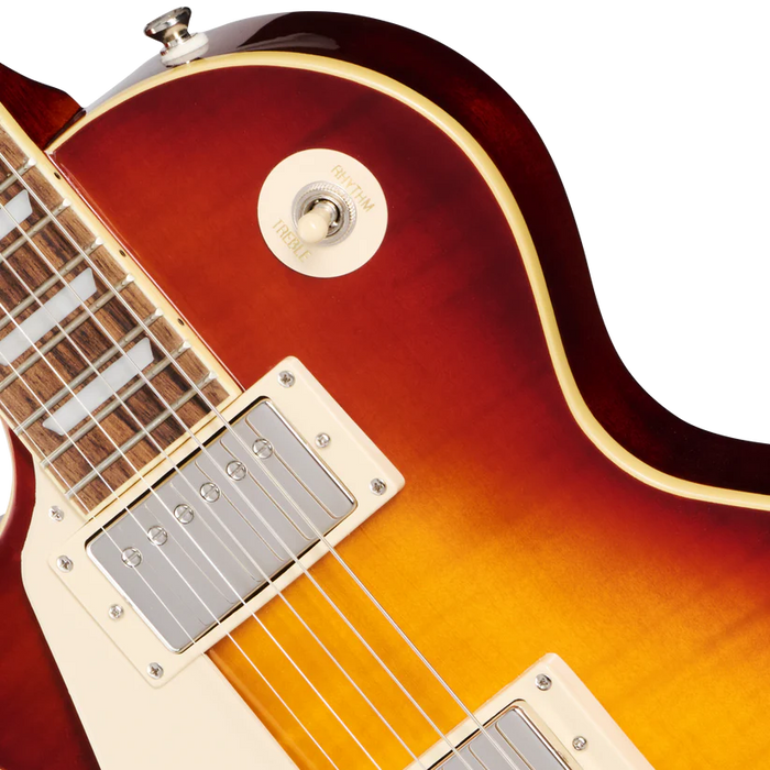 Epiphone Les Paul Standard 60s Figured Left-handed Electric Guitar - Iced Tea Burst