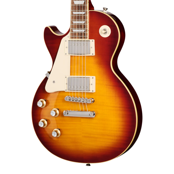 Epiphone Les Paul Standard 60s Figured Left-handed Electric Guitar - Iced Tea Burst