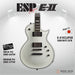 ESP Japan E-II Eclipse EMG - Snow White Satin (EIIECSWS) [MIJ] - Music Bliss Malaysia