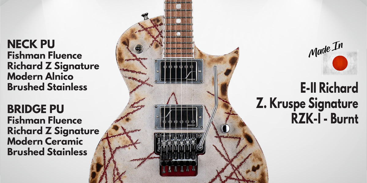 ESP Japan E-II Richard Z. Kruspe Signature RZK-II - Burnt [MIJ