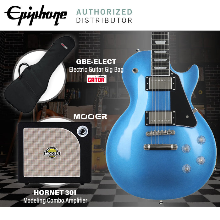 Epiphone Les Paul Modern Electric Guitar - Radio Blue Metallic