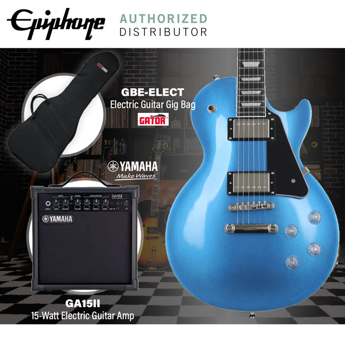 Epiphone Les Paul Modern Electric Guitar - Radio Blue Metallic