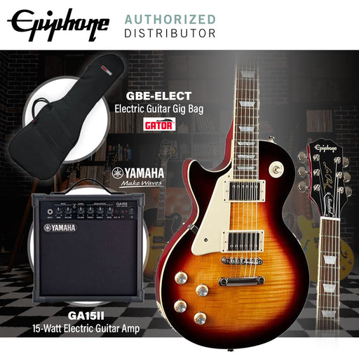 Epiphone Les Paul Standard 60s Left-Handed Electric Guitar - Bourbon Burst