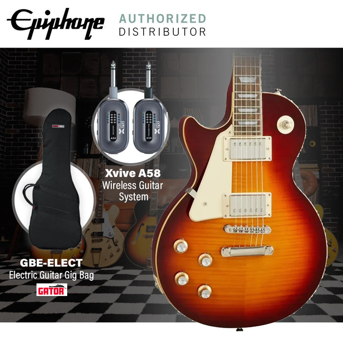Epiphone Les Paul Standard 60s Left-Handed Electric Guitar - Iced Tea