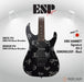 ESP Original KIRK HAMMETT Signature KH-2 DEMONOLOGY - Black [MIJ - Made in Japan] - Music Bliss Malaysia