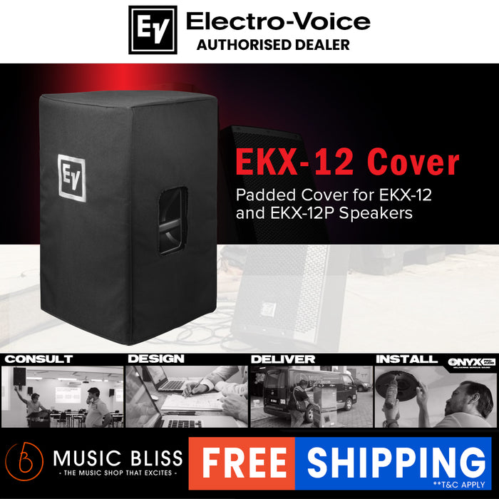 Electro-Voice EKX-12-CVR Padded Cover for EKX-12 and EKX-12P Speakers