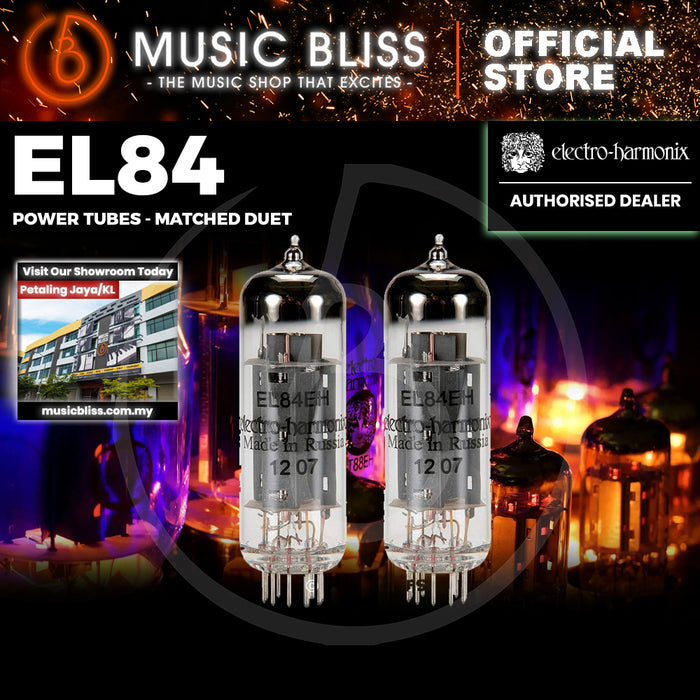 Electro Harmonix EL84 Power Amp Tubes - Matched Pair [2 Tubes]