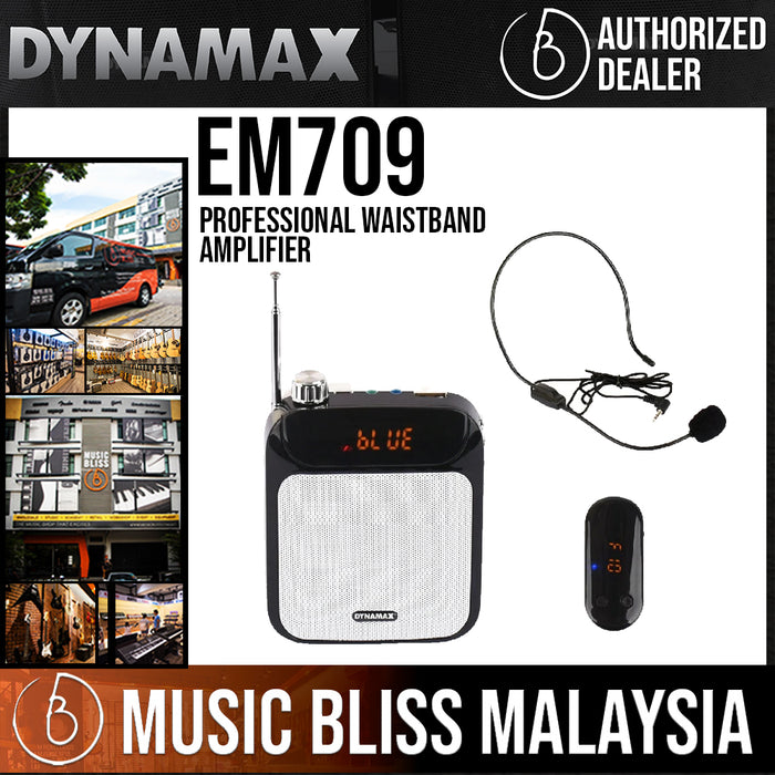 Dynamax EM709 Professional Waistband Amplifier