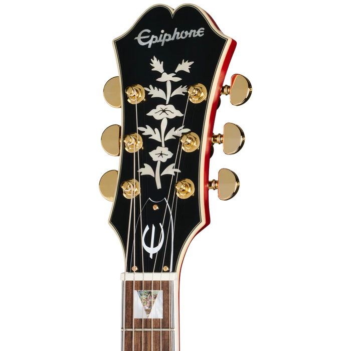 Epiphone Masterbilt Gem Archer Sheraton Semi-Hollowbody Electric Guitar - Cherry Red