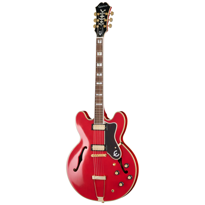 Epiphone Masterbilt Gem Archer Sheraton Semi-Hollowbody Electric Guitar - Cherry Red