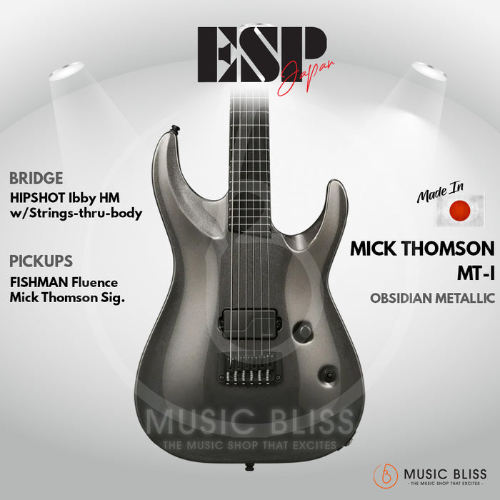 ESP Original MICK THOMSON MT-1 - Obsidian Metalic [MIJ - Made In Japan]