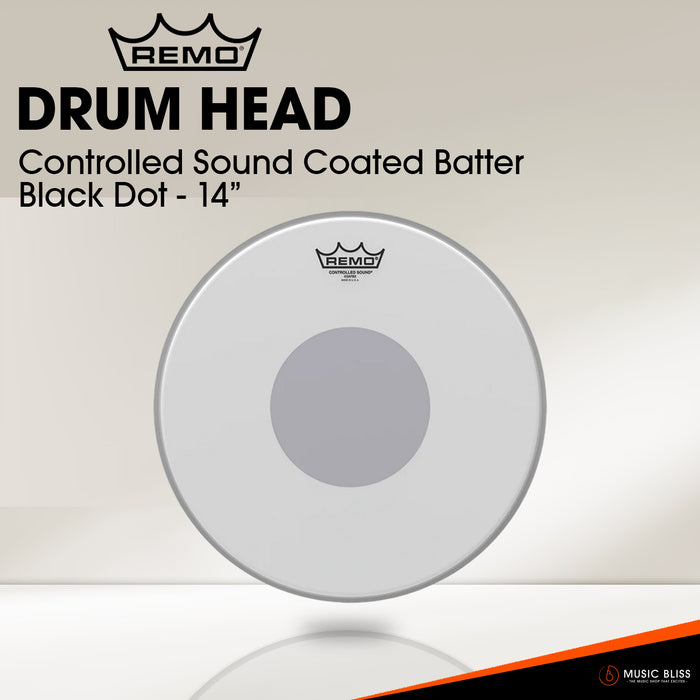 Remo Encore Controlled Sound Coated (Available in sizes 10"-16")