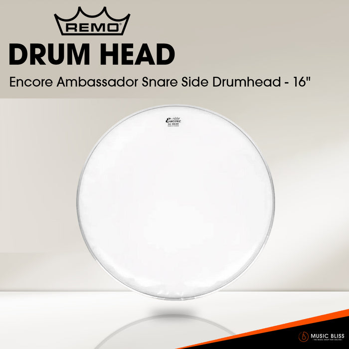 Remo Encore Ambassador Snare Side Drumhead (Available in sizes 10"-16")