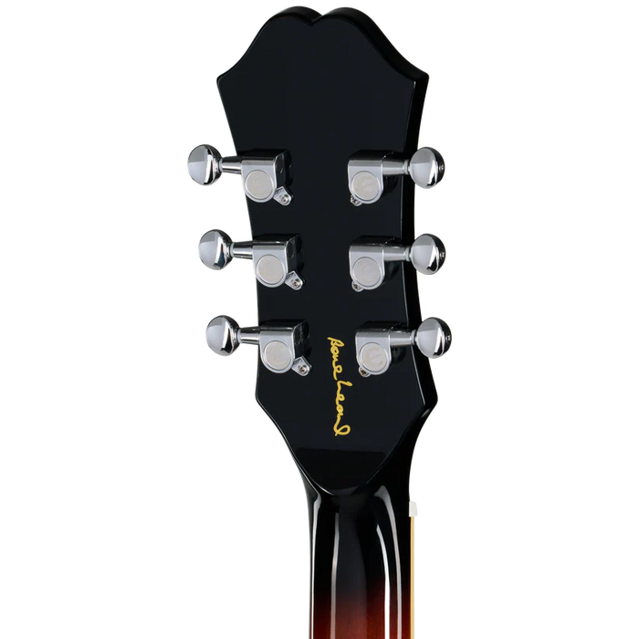 Epiphone Bonehead Riviera Semi-Hollowbody Electric Guitar - Dark Tobacco Sunburst