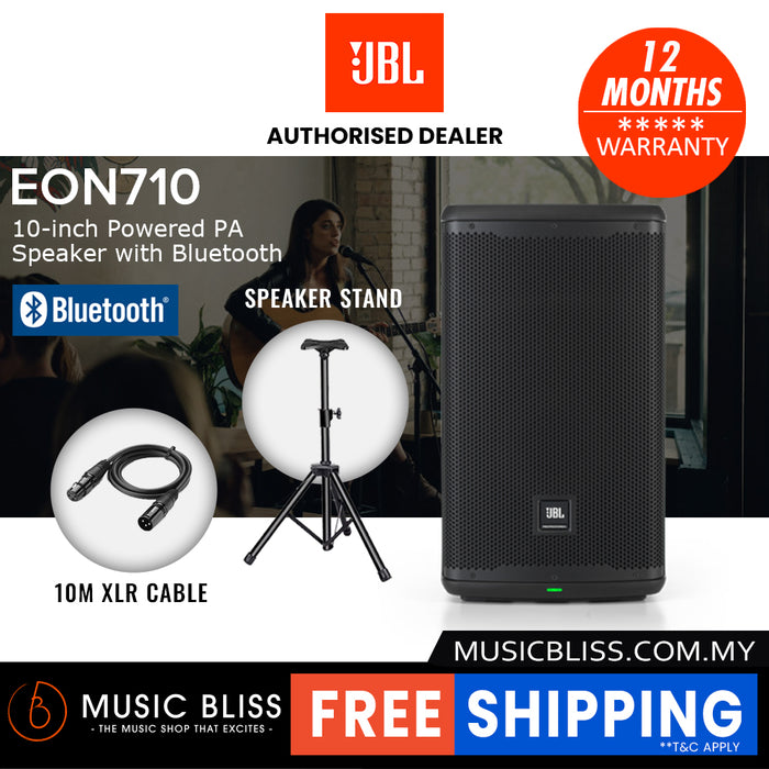 JBL EON710 1300W 10" Powered Speaker