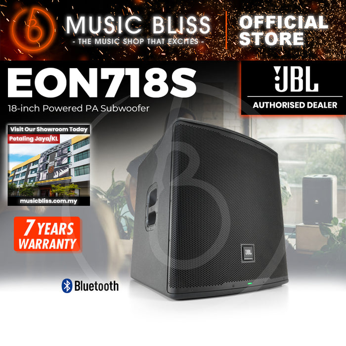 JBL EON718S 1500-watt 18-inch Powered PA Subwoofer