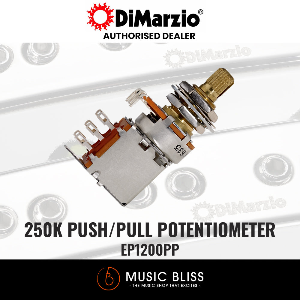 Potenciómetro DiMarzio GG1601N – Humbucker PAF Para Guitarra, Pastillas Anchas En Níquel
