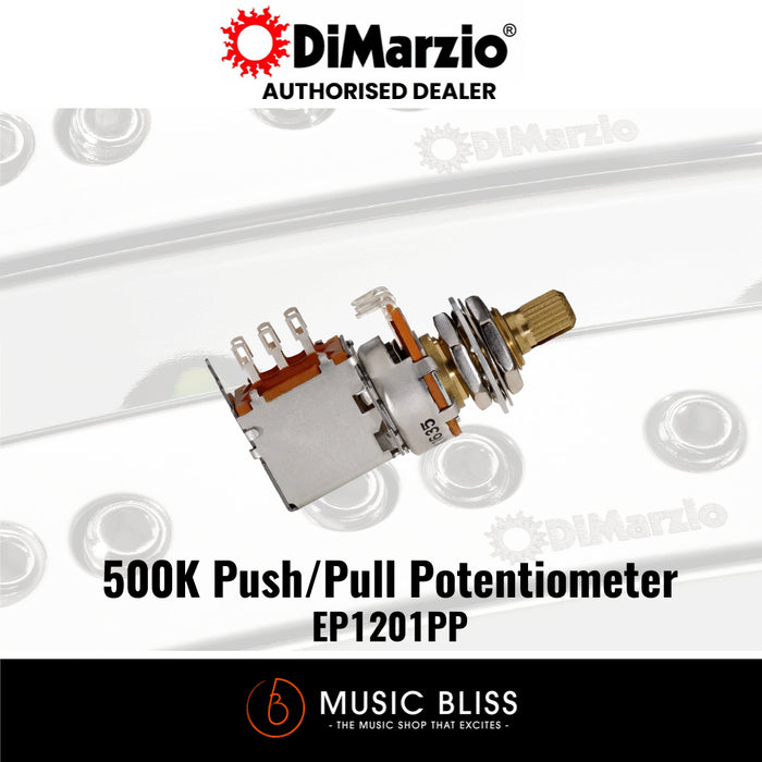 DiMarzio EP1201PP 500K Push Pull Potentiometer - Music Bliss Malaysia