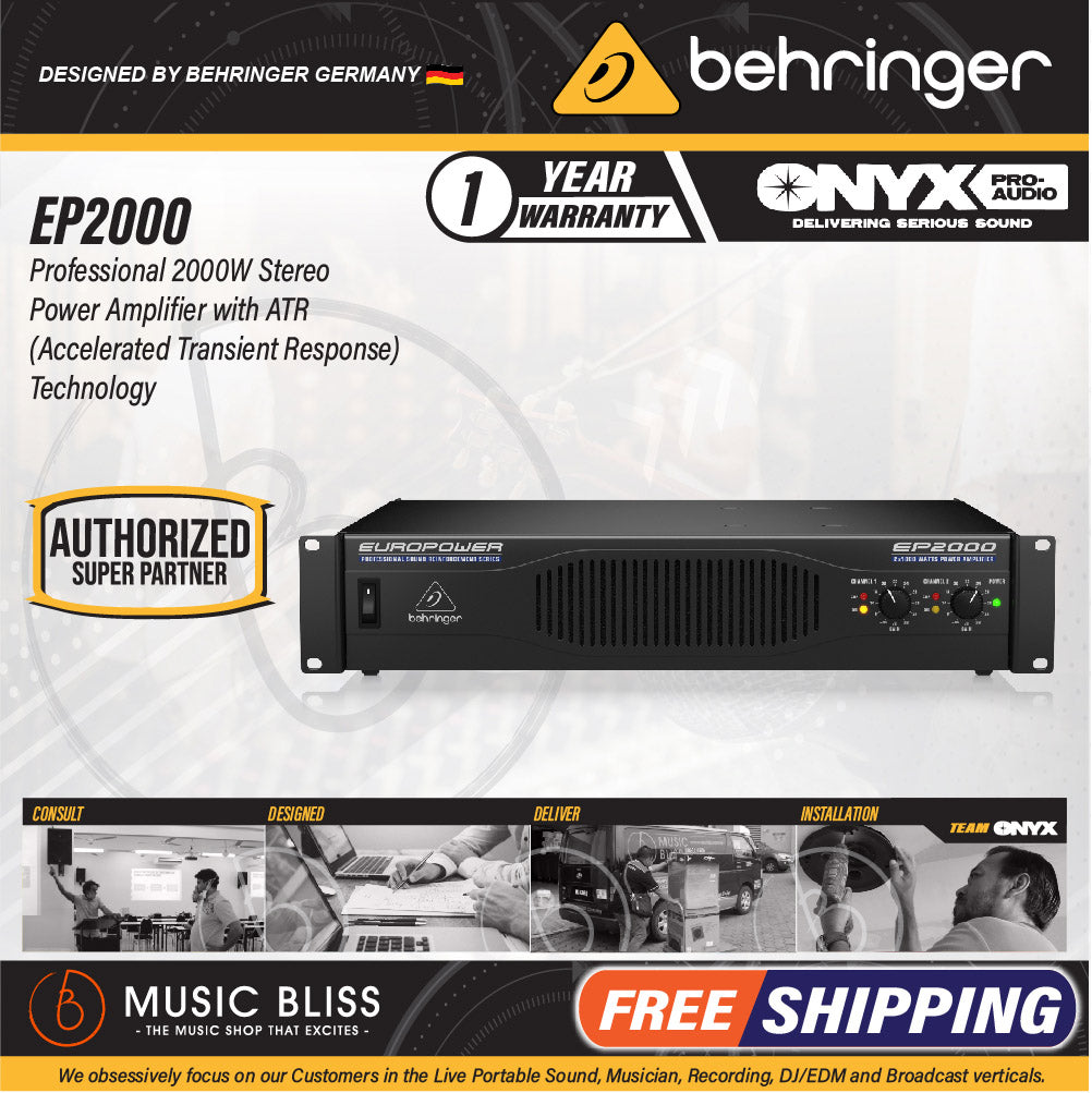 Behringer Power Amplifiers