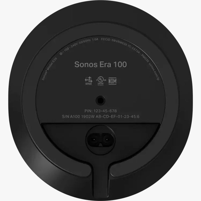 Sonos Era 100 Stereo Wifi Speaker - Black