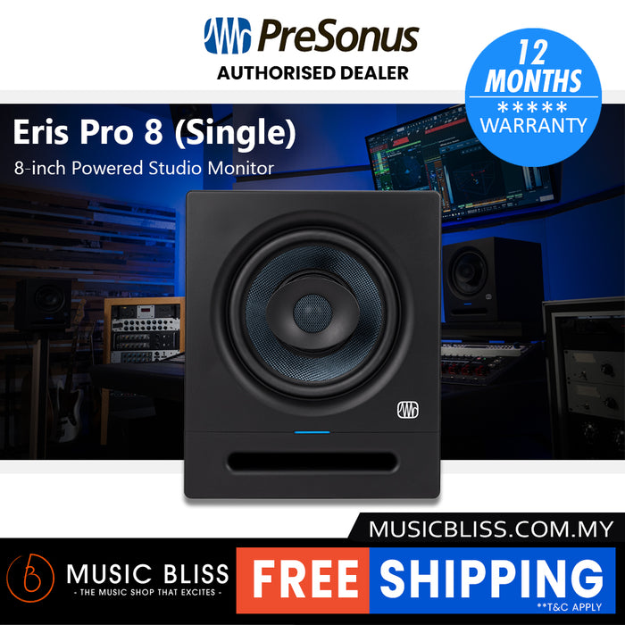 PreSonus Eris Pro 8 8-inch Powered Studio Monitor