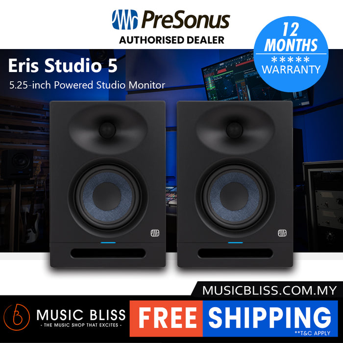 PreSonus Eris Studio 5 5.25-inch Powered Studio Monitor