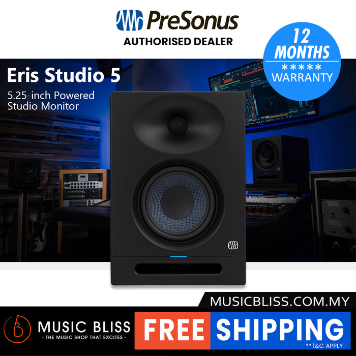 PreSonus Eris Studio 5 5.25-inch Powered Studio Monitor