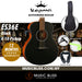 KEPMA ES36E Mini Acoustic Guitar with K-10 pickup - Black - Music Bliss Malaysia