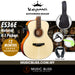 KEPMA ES36E Mini Acoustic Guitar with K-1 pickup - Natural - Music Bliss Malaysia