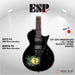 ESP Original KIRK HAMMETT Signature 30TH ANNIVERSARY KH-3 - Black w/ Spider Graphic [MIJ - Made in Japan] - Music Bliss Malaysia