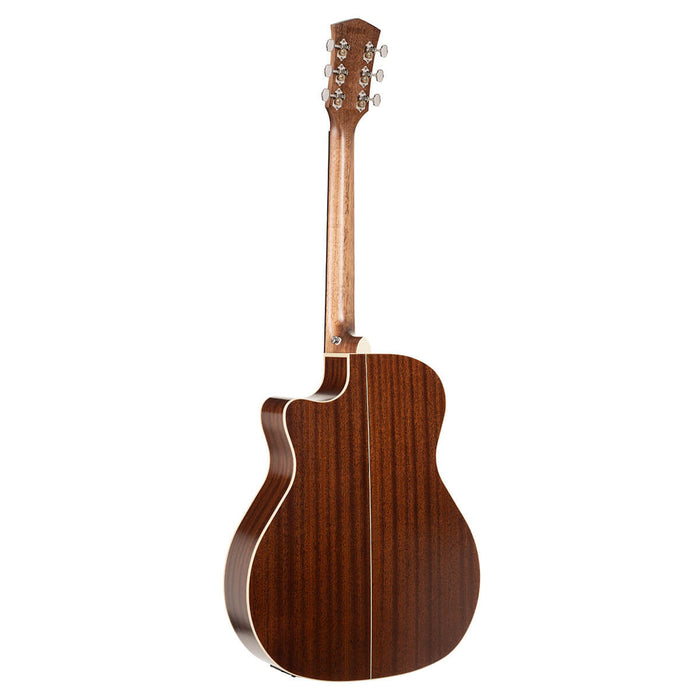 Cort Essence-GA4 Special Acoustic-Electric Guitar (Black Top Semi Gloss)