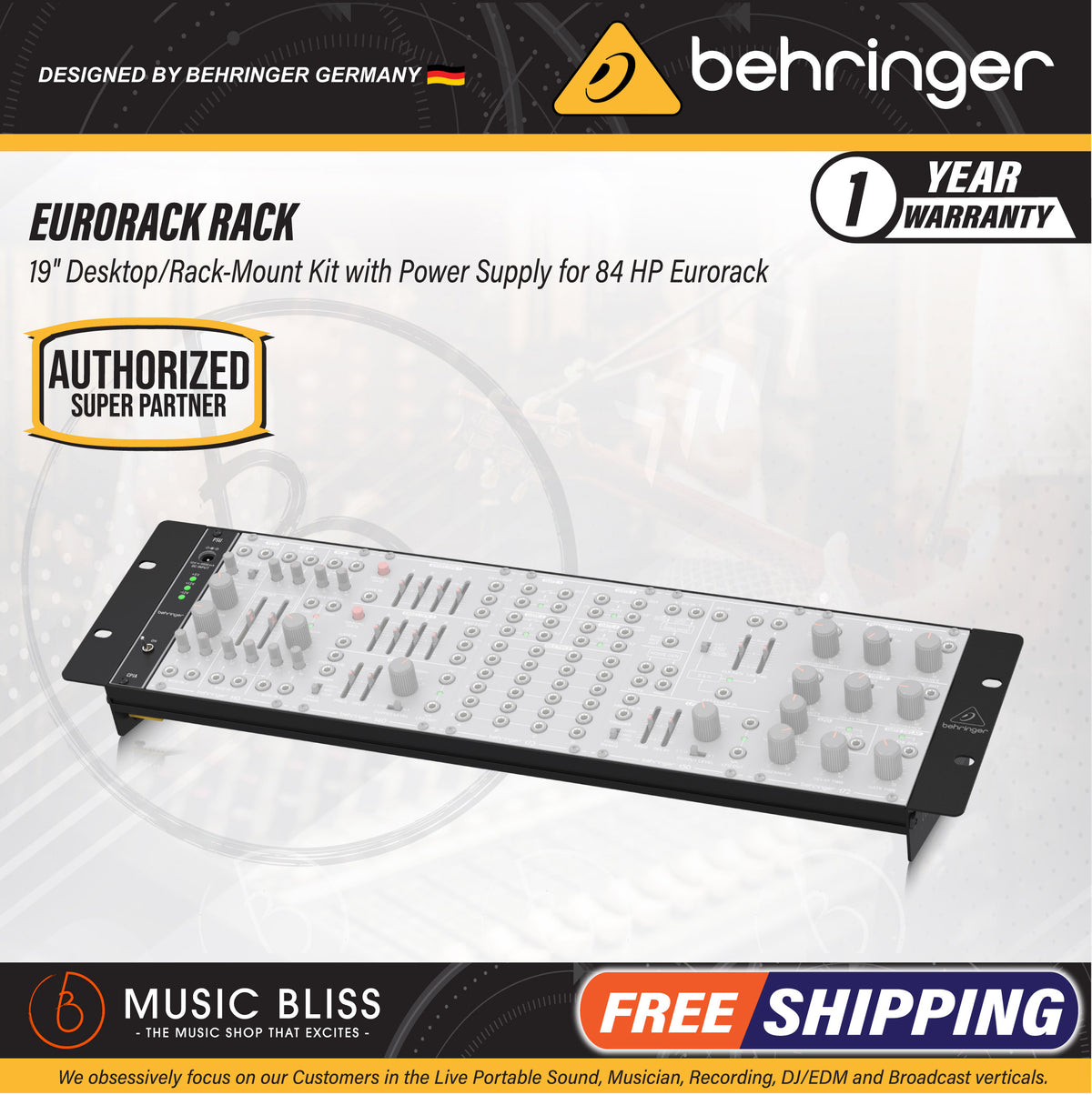 Behringer Eurorack Rack 84HP / 19