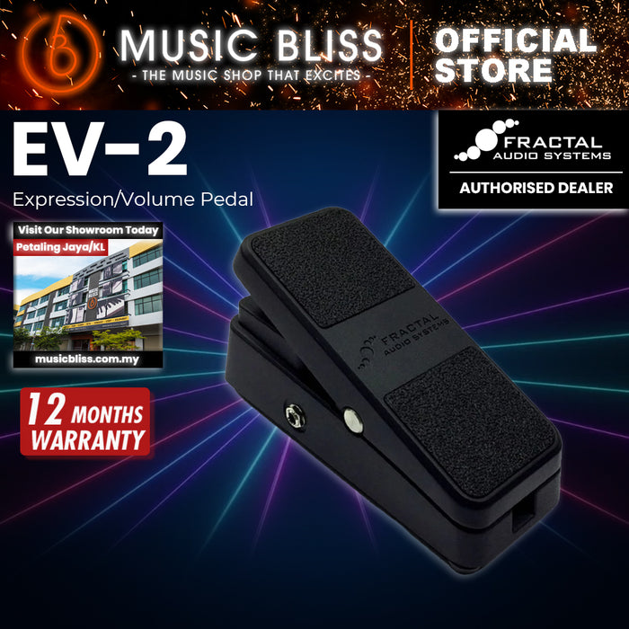 Fractal Audio EV-2 Expression and Volume Pedal (EV2) | Music Bliss