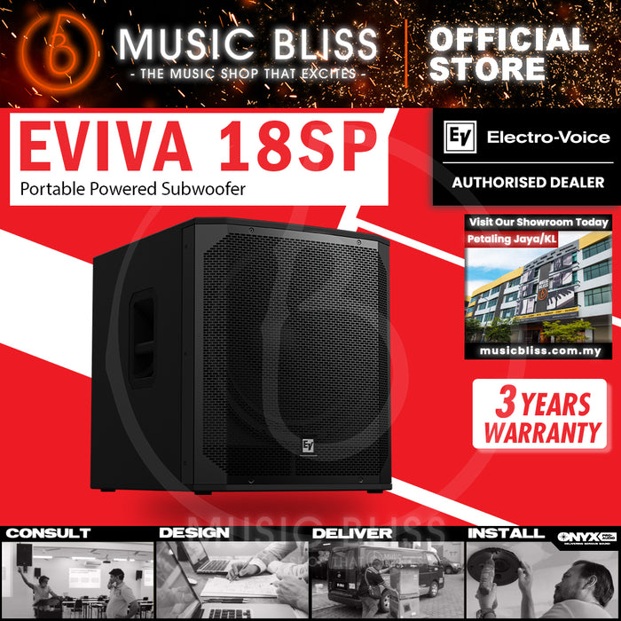 EV Electro-Voice EVIVA 18SP Powered Subwoofer