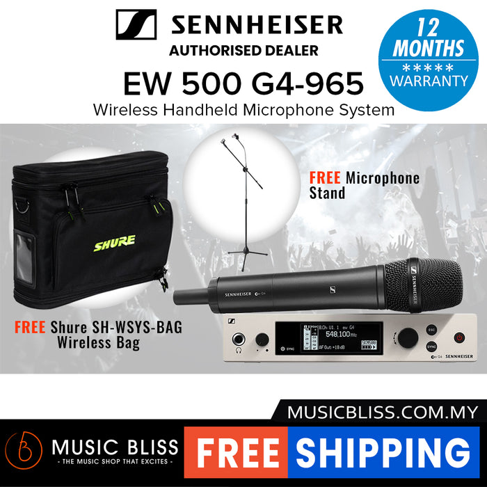 Sennheiser EW 500 G4-965 Wireless Handheld Microphone System