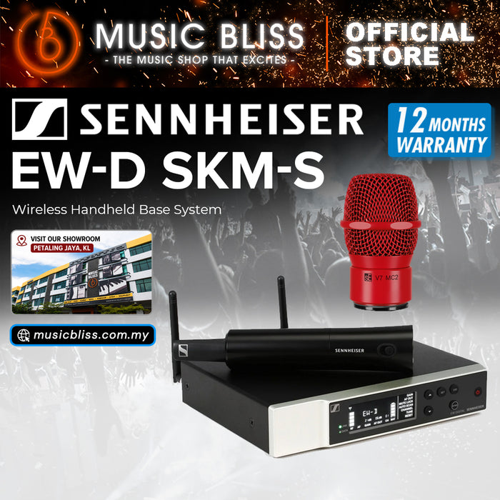Sennheiser EW-D V7MC2RED-S SET Digital Wireless Handheld Microphone System