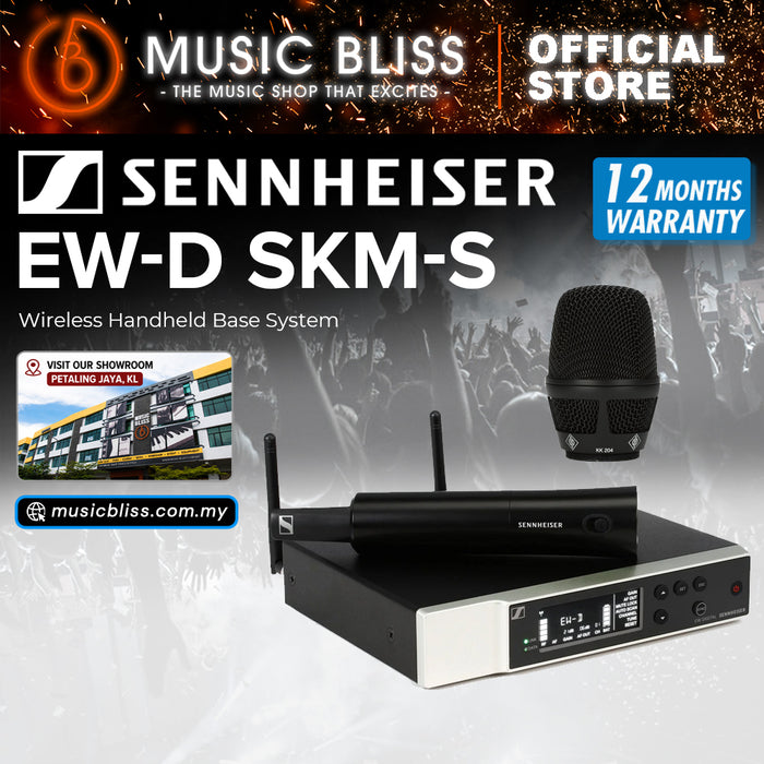 Sennheiser EW-D SKM-S Wireless Handheld Base System with Neumann KK204 Cardioid Microphone Capsule