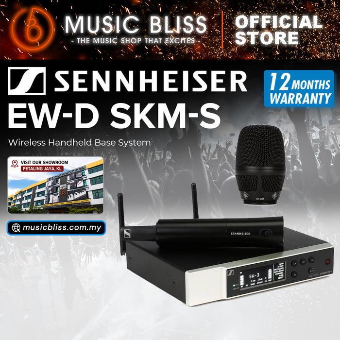 Sennheiser EW-D SKM-S Wireless Handheld Base System with Neumann KK205 Supercardioid Microphone Capsule