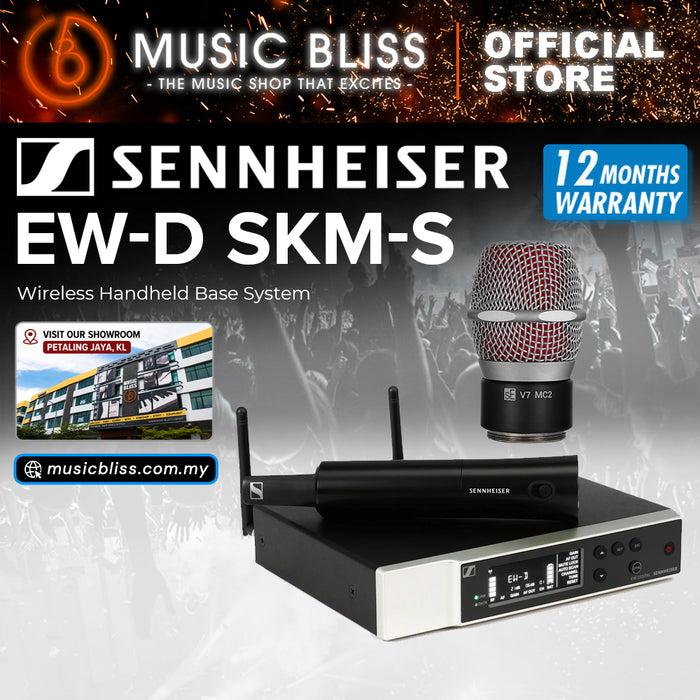 Sennheiser EW-D V7MC2-S SET Digital Wireless Handheld Microphone System